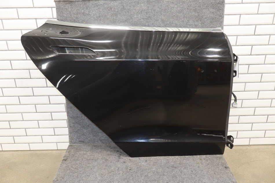 2016-2020 Tesla Model S MS Rear Passenger Side Door Shell Panel Black PBSB