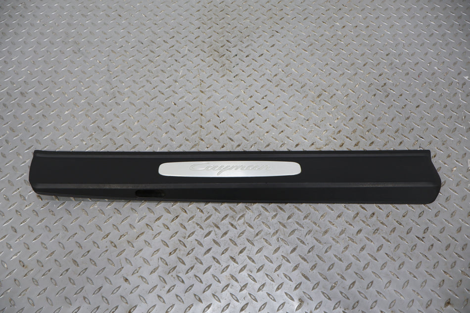 2019 Porsche Cayman- Sill Plates