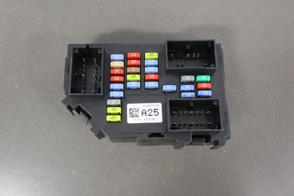 2013 Chevrolet Silverado 2500- Cabin Fuse Box