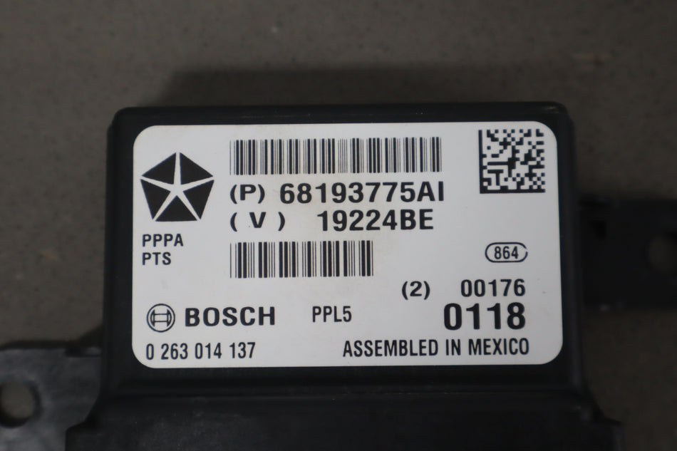 2018 Chrysler Pacifica- Chassis Control Module