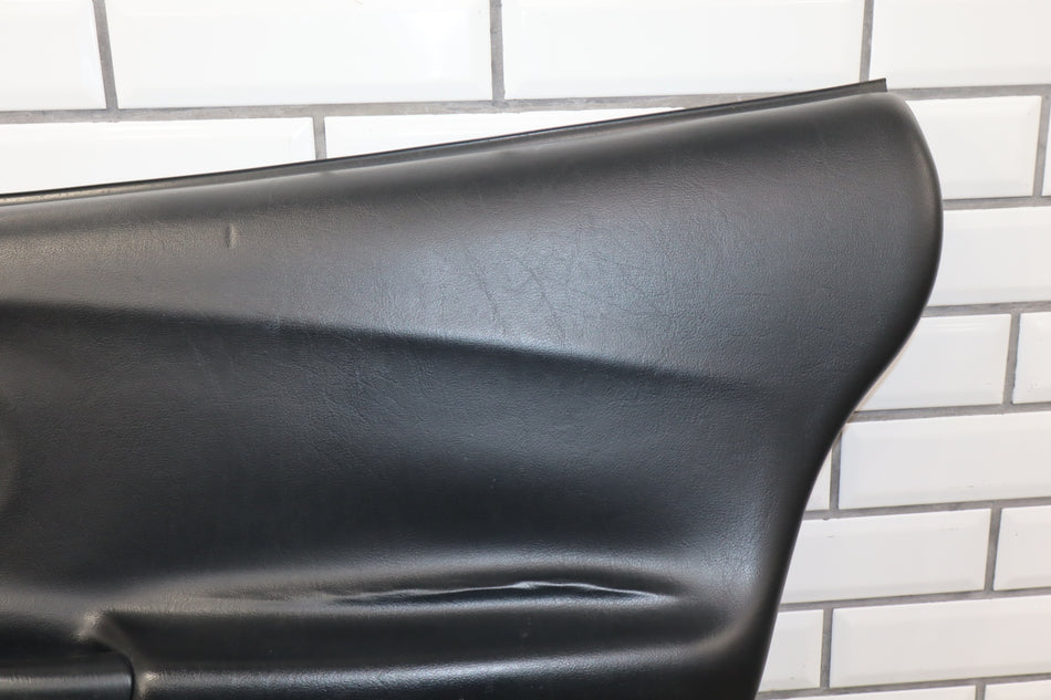 1997-2004 Chevrolet Corvette C5 Right Front Door Trim Panel Black