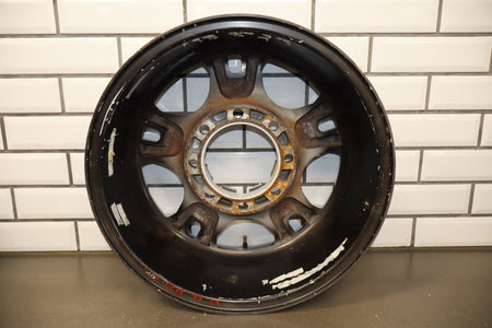 EMR 17x8 Black Machined Split 5-Spoke Wheels Set of 4 Super Duty