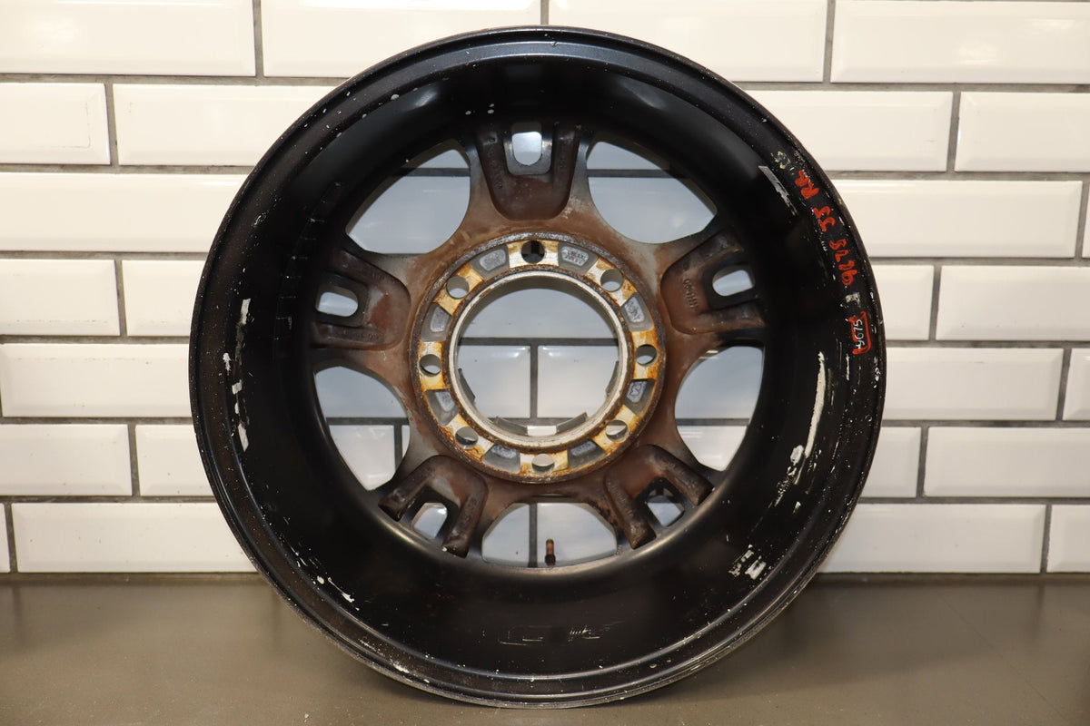 EMR 17x8 Black Machined Split 5-Spoke Wheels Set of 4 Super Duty