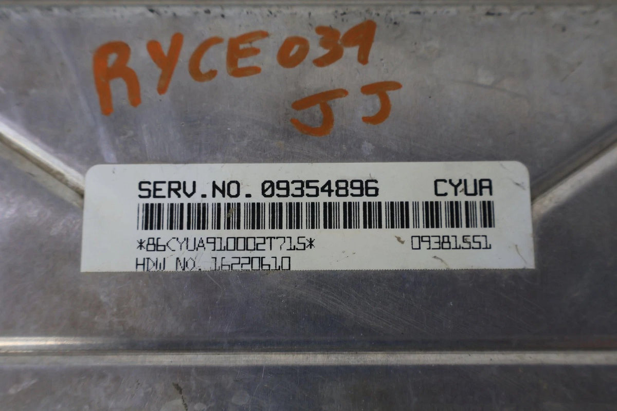 Engine Computer/ ECU, 2000, Chevrolet, Corvette