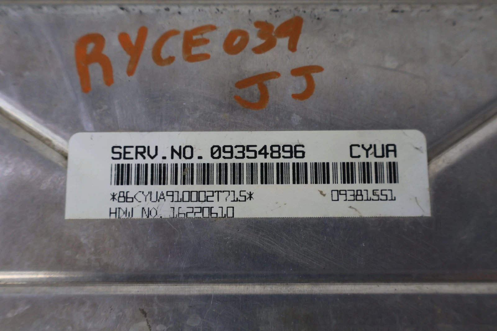 Engine Computer/ ECU, 2000, Chevrolet, Corvette