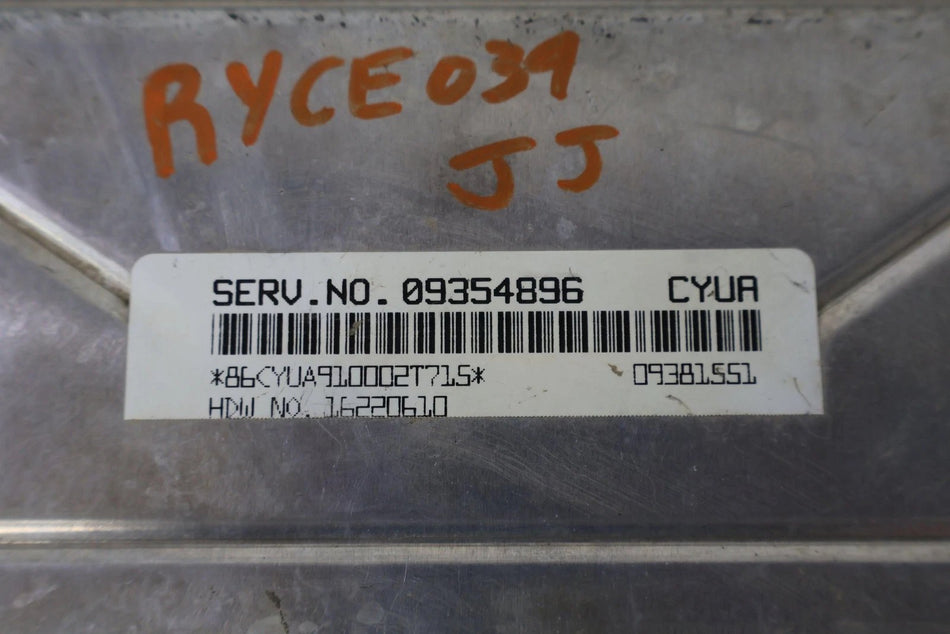 Engine Computer/ ECU, 2000, Chevrolet, Corvette