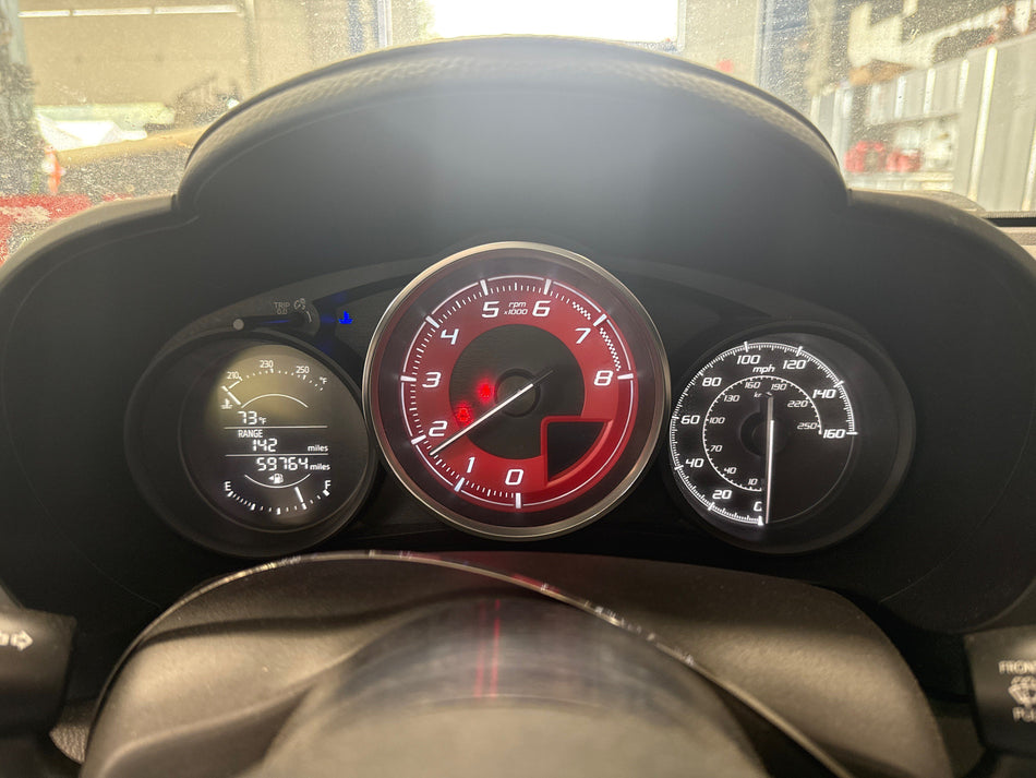 2017 Fiat 124 Spider- Speedometer