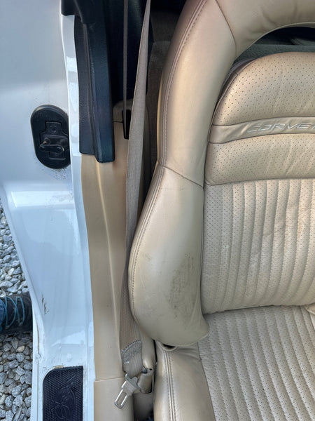 Front Seat Belt, 2001, Chevrolet, Corvette