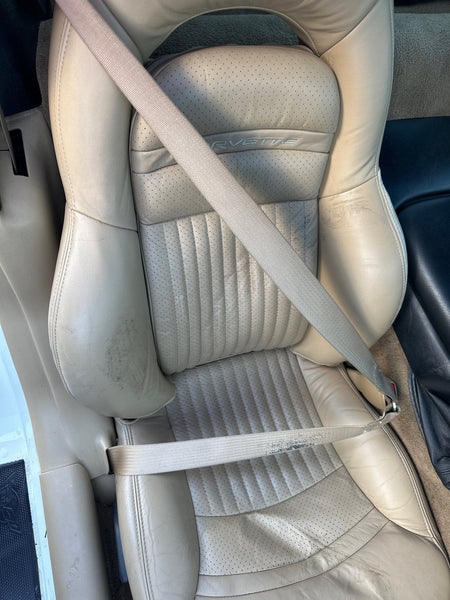 Front Seat Belt, 2001, Chevrolet, Corvette