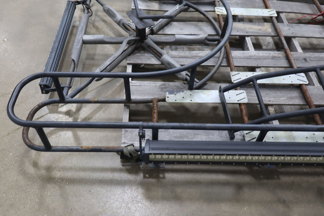 Hummer H2 GOBI 8ft. Ranger Roof Rack W/ Tire Rack Multi - Light Setup