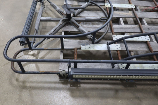 Hummer H2 GOBI 8ft. Ranger Roof Rack W/ Tire Rack Multi - Light Setup