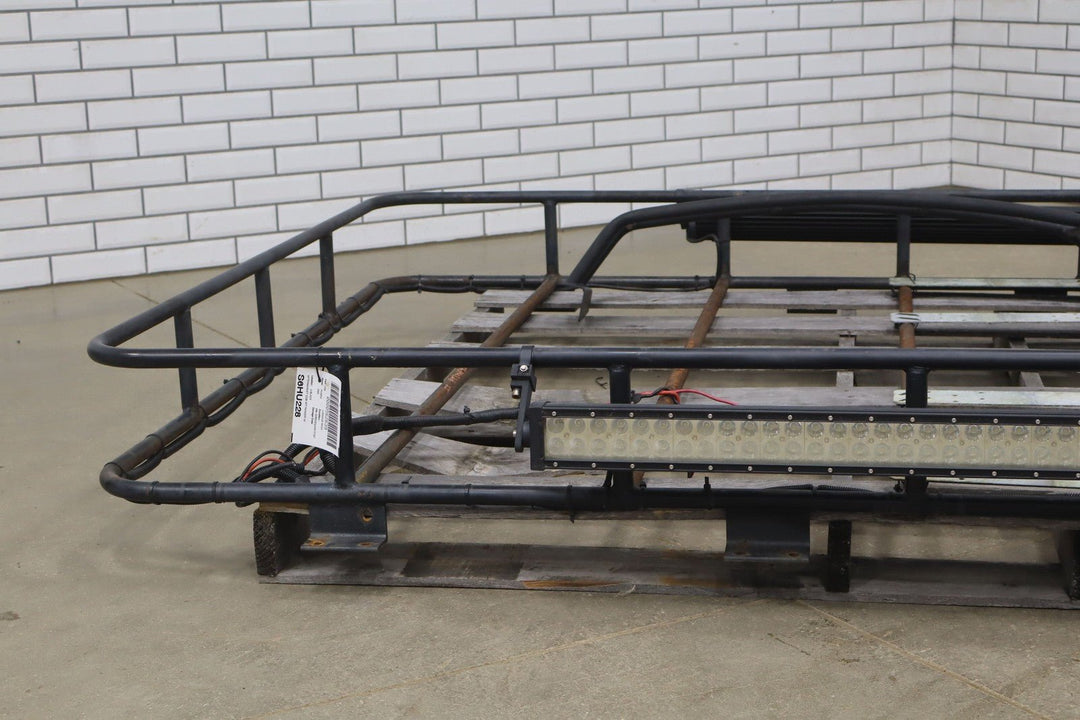 Hummer H2 GOBI 8ft. Ranger Roof Rack W/ Tire Rack Multi - Light Setup