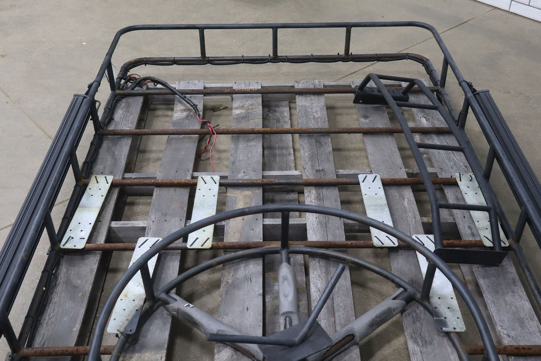 Hummer H2 GOBI 8ft. Ranger Roof Rack W/ Tire Rack Multi - Light Setup