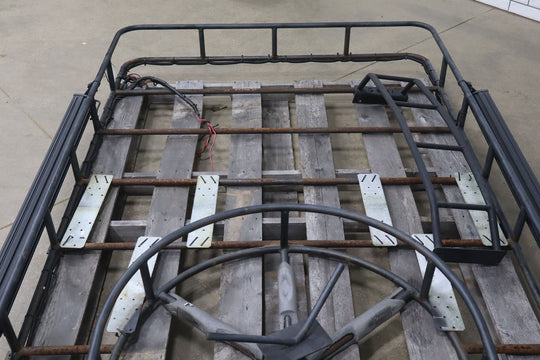 Hummer H2 GOBI 8ft. Ranger Roof Rack W/ Tire Rack Multi - Light Setup