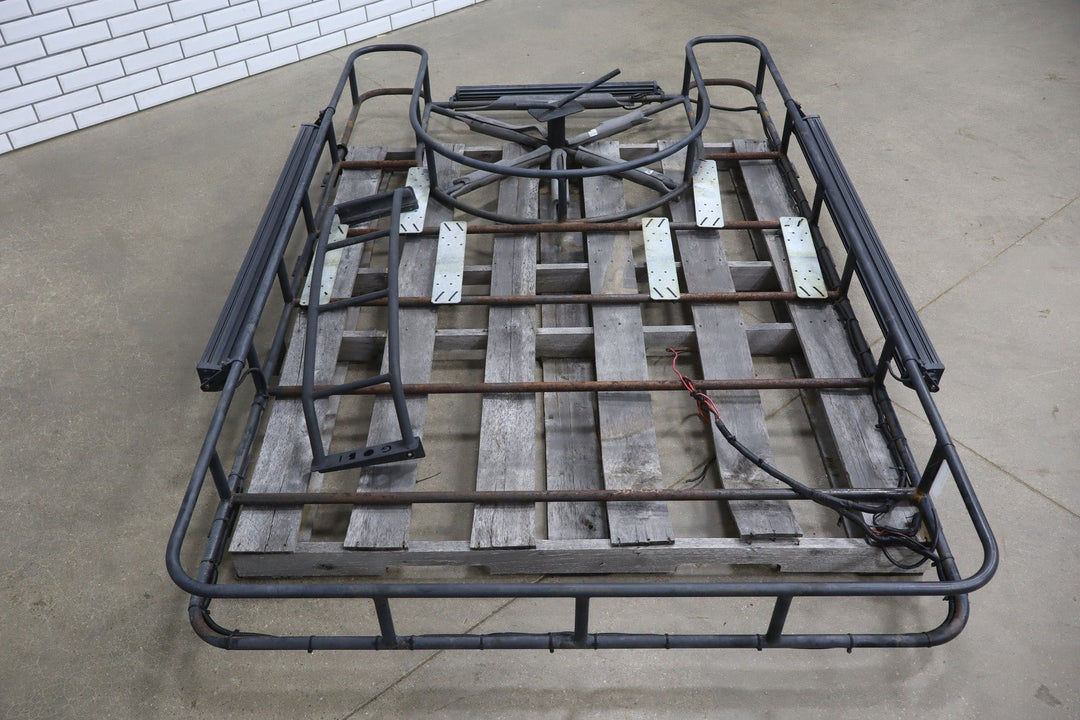 Hummer H2 GOBI 8ft. Ranger Roof Rack W/ Tire Rack Multi - Light Setup