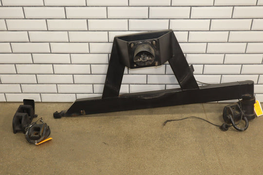 Hummer H2 OEM Exterior Spare Tire Carrier W/Tow Hooks Tested *Weathered*