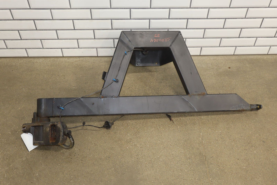 Hummer H2 OEM Exterior Spare Tire Carrier W/Tow Hooks Tested *Weathered*