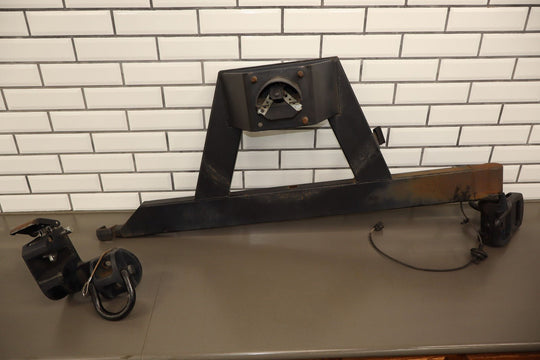 Hummer H2 OEM Exterior Spare Tire Carrier W/Tow Hooks Tested *Weathered*