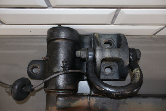 Hummer H2 OEM Exterior Spare Tire Carrier W/Tow Hooks Tested *Weathered*