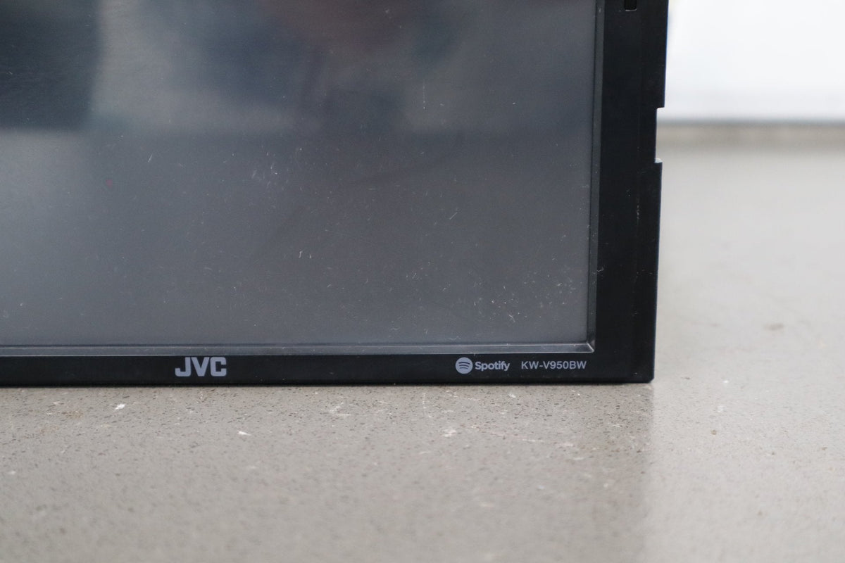 JVC KW-V950BW CarPlay DVD/CD Receiver with AM/FM Radio
