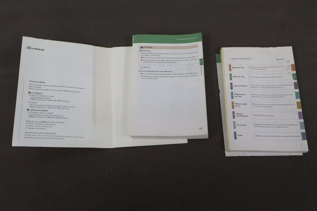 Owners Manual LEXUS GX460 11