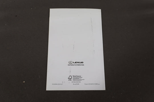 Owners Manual LEXUS GX460 11