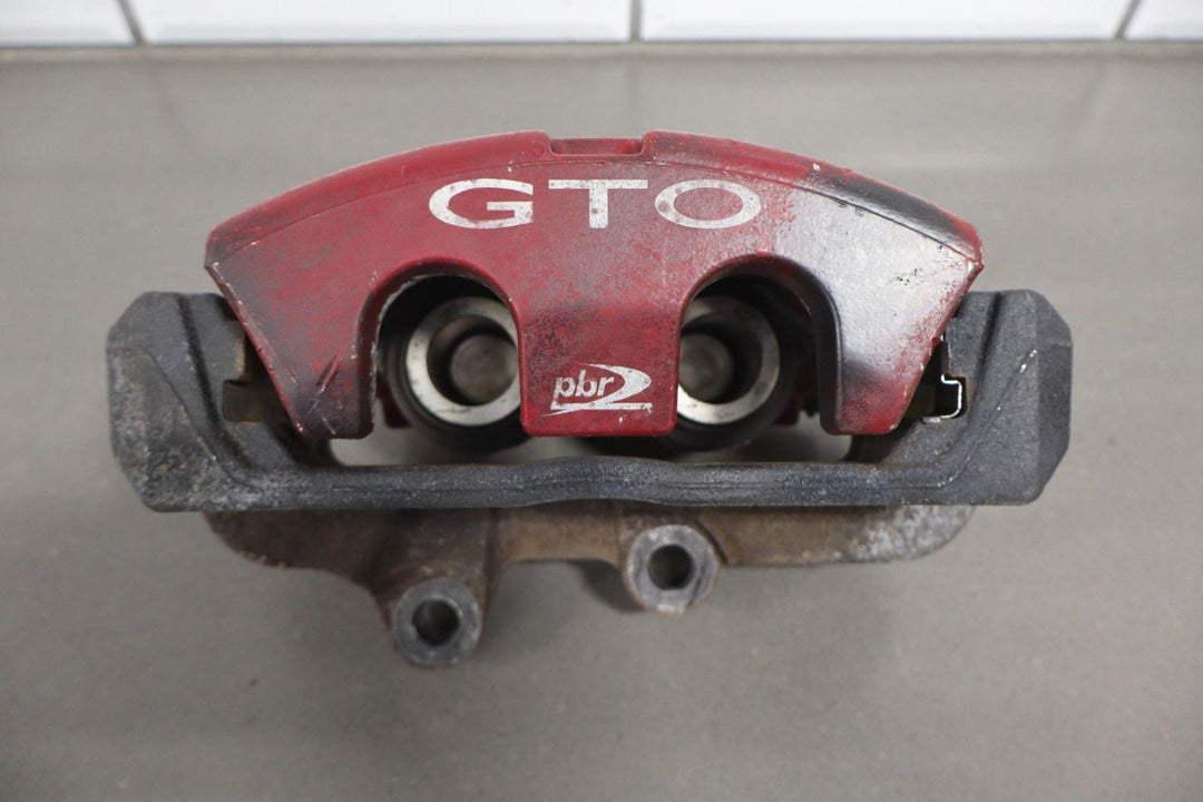 Pontiac GTO Set of 4 Brake Calipers Painted Red OEM
