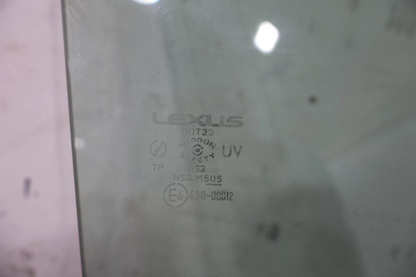 Right Front Door Window, 2002, Lexus, LS430