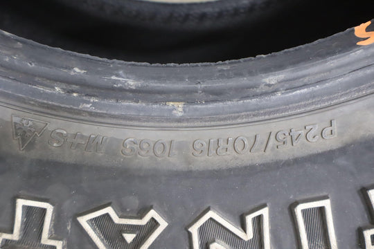 Set of 4 Firestone Destination A/T2 P245/70R16 Tires **Used - See Photos**