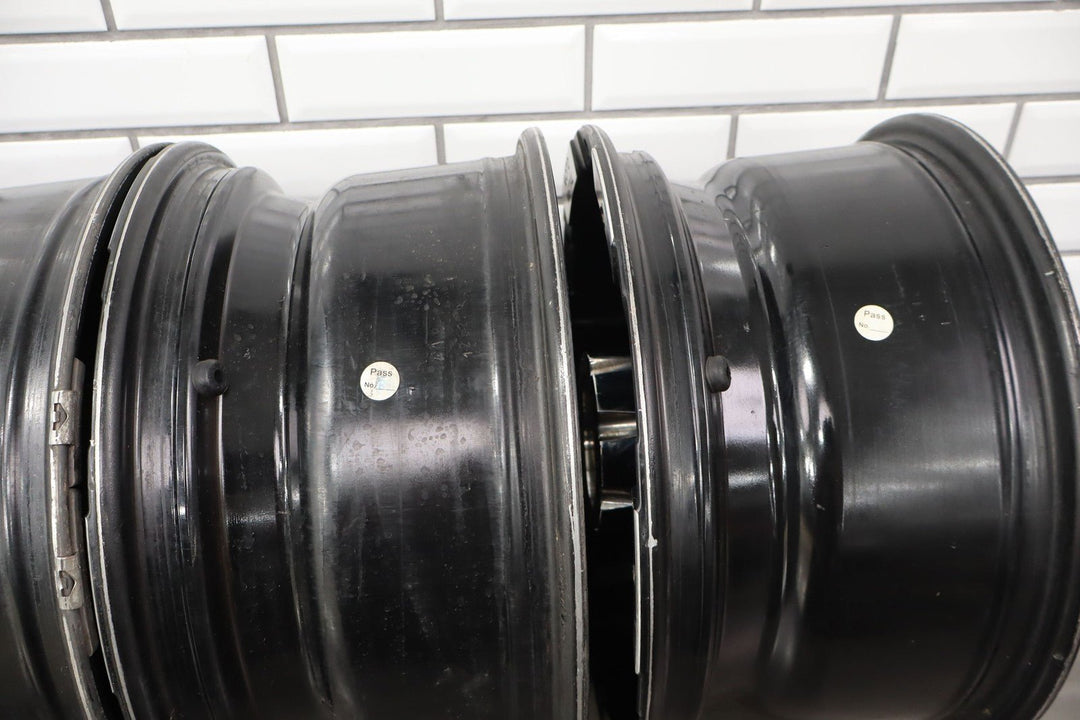 Set of 4 Metal Moto M0951 16x8 Wheels Removed From 2001 GMC Sierra 2500