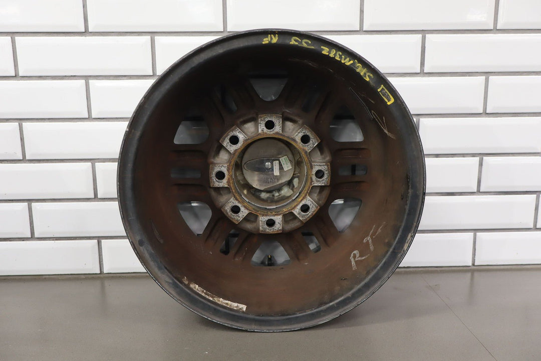 Set of 4 Metal Moto M0951 16x8 Wheels Removed From 2001 GMC Sierra 2500