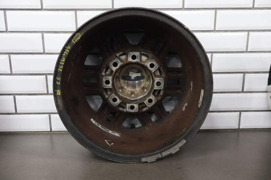 Set of 4 Metal Moto M0951 16x8 Wheels Removed From 2001 GMC Sierra 2500