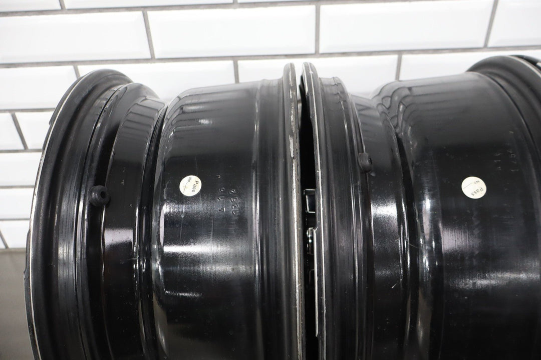 Set of 4 Metal Moto M0951 16x8 Wheels Removed From 2001 GMC Sierra 2500