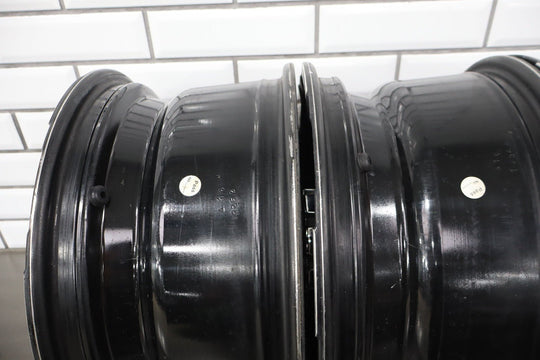 Set of 4 Metal Moto M0951 16x8 Wheels Removed From 2001 GMC Sierra 2500