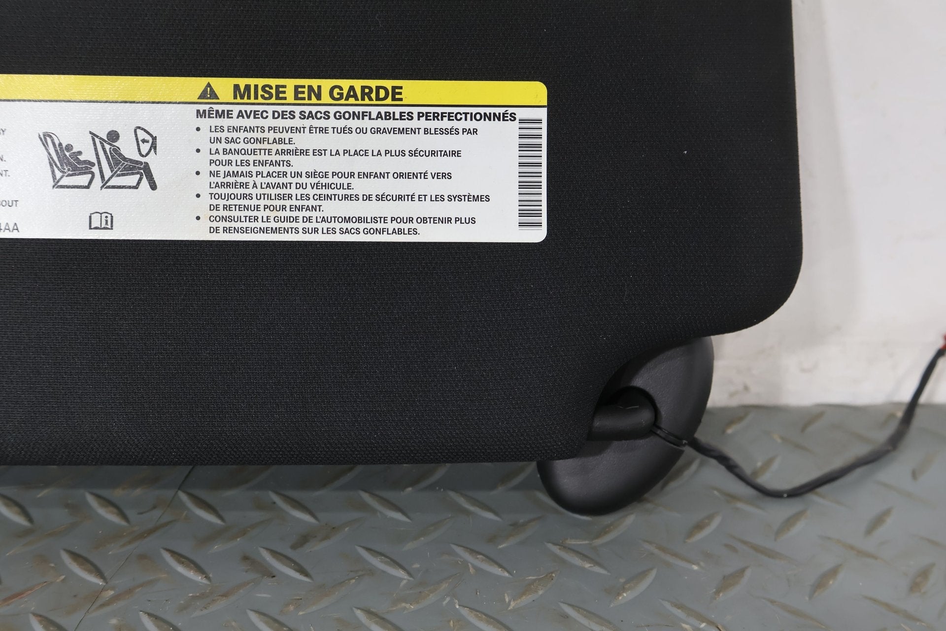 Sun Visor, 2015, Dodge, Charger
