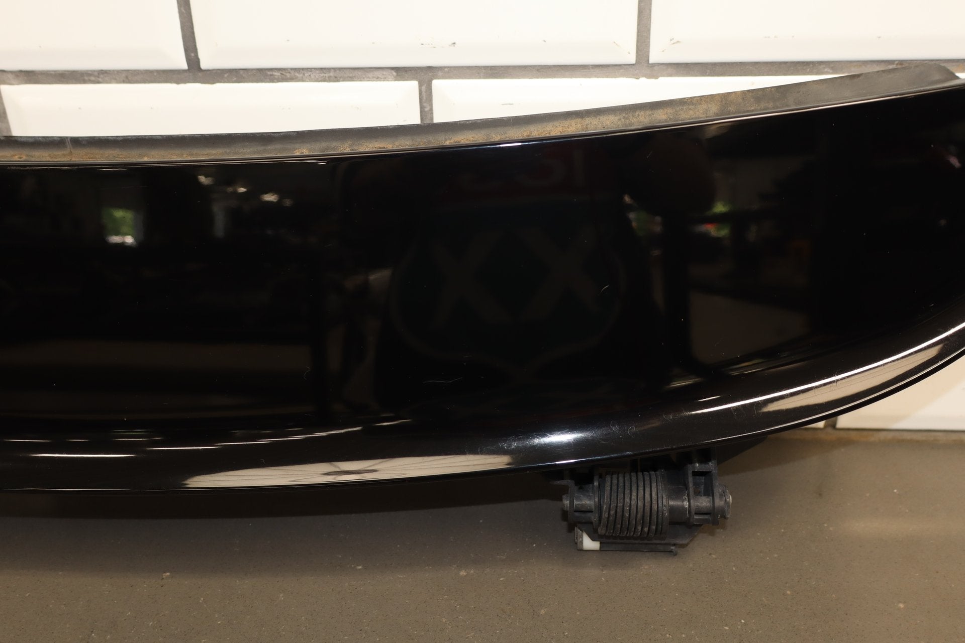 Tested 2010-2013 Porsche Panamera 4 S Rear Spoiler Dark Blue Metallic N4