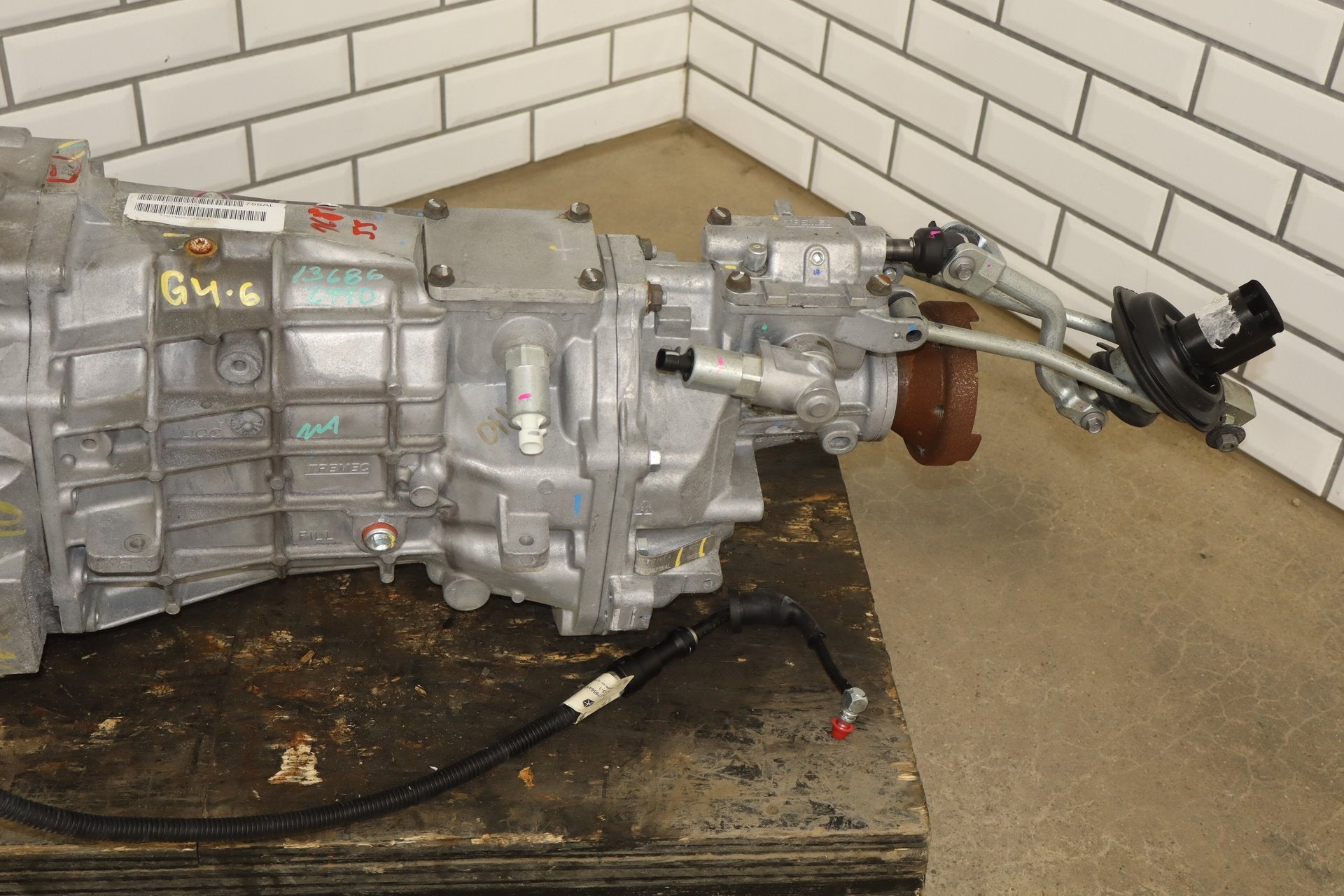 TR6060 6 Speed Manual Transmission Swap for 15-23 Dodge Challenger 392 6.4L SRT