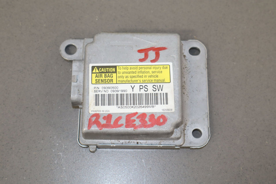 Airbag SRS Module Fits 2001 Chevrolet Corvette