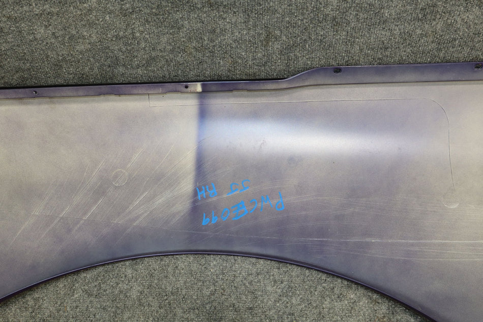 1998-2004 Chevrolet Corvette 50th Anniversary Edition Pace Car Right Quarter Panel Purple