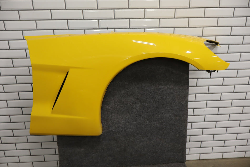 05-13 Chevy Corvette C6 Passenger Right Fender Millenium Yellow 79