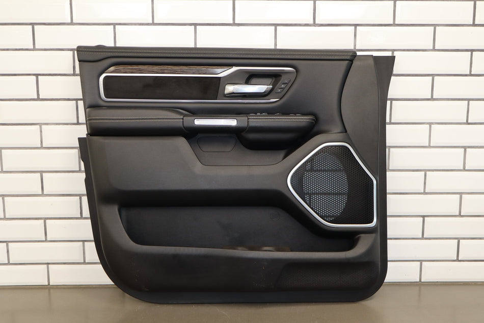 19-24 Ram 1500 (DT) Left Front Door Trim Panel (Black X9)