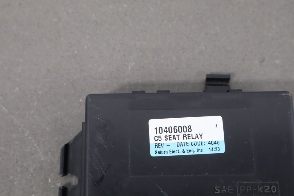 1997-2004 Chevrolet Corvette C5 Right Passenger Seat Memory Module 10406008