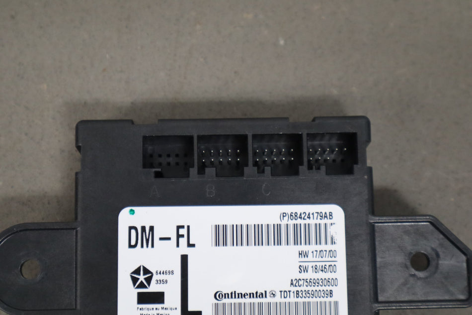 19-24 Ram 1500 (DT) Left Front Door Control Module