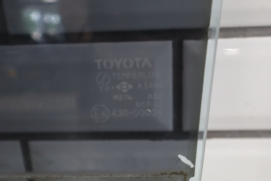 1992 Toyota Land Cruiser- Left Rear Door Window