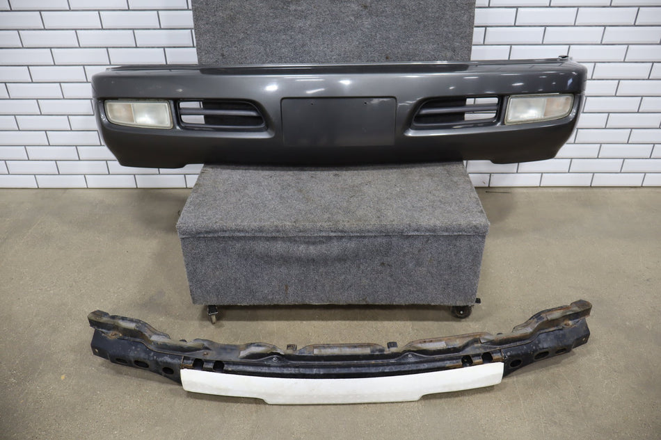 1998-2002 Lexus LX470 Front Bumper black onyx 202