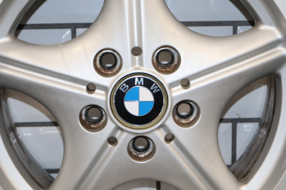 BMW Z3 1996-2002 CCI 5-Spoke Silver 16x7 Alloy Factory Aluminum Wheel/Rim