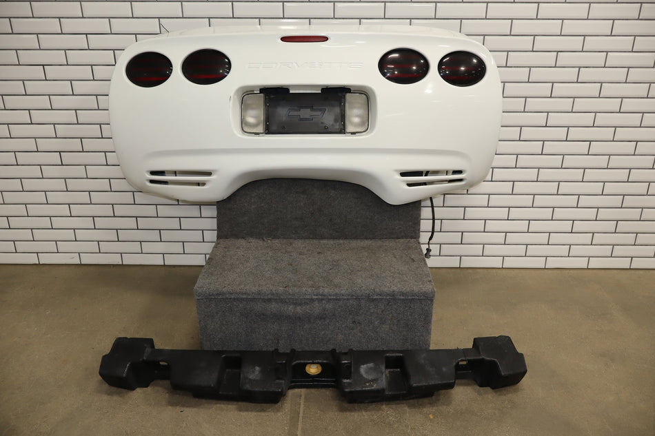 1997-2004 Chevrolet Corvette C5 Rear Bumper Artic White 10