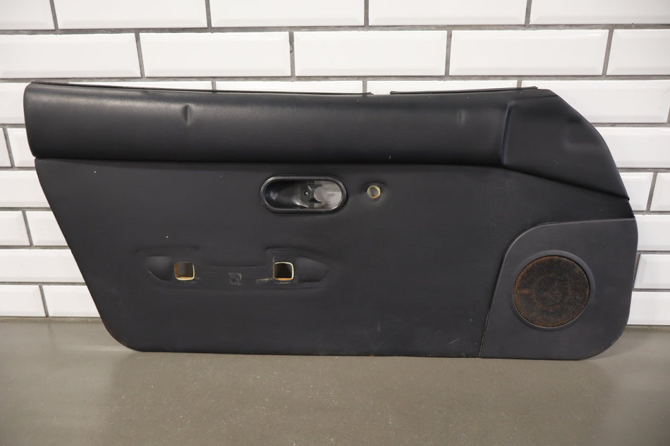 1990 Mazda MX-5 Miata Left Front Door Trim Panel Black