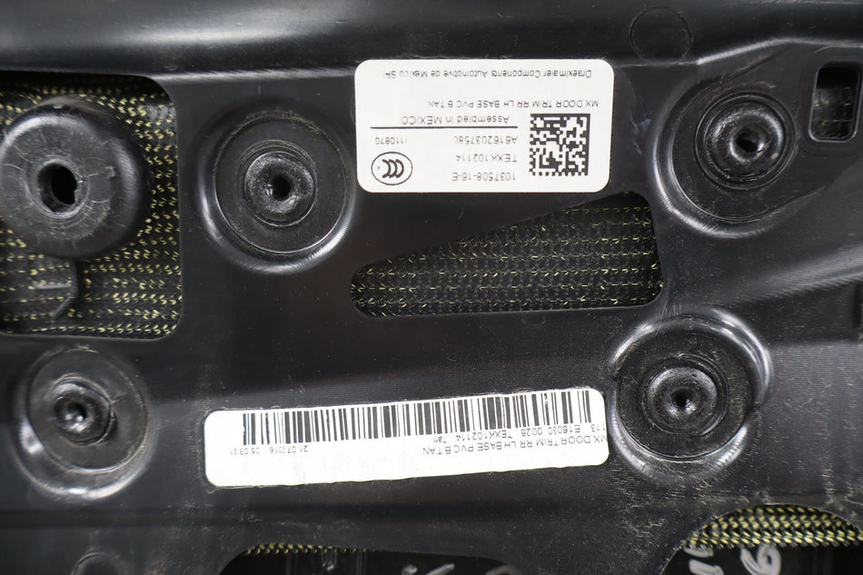 2016 Tesla X- Rear Door Trim