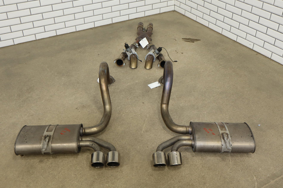 1998 Chevrolet Corvette C5 Exhaust OEM/Modified Cutouts X Pipe